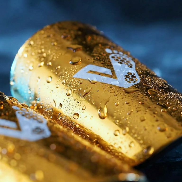 LIMITED EDITION | Vencer Sport Gold Chromatic Shin Pads